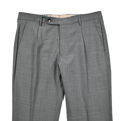 BERWICH "J MORELLO 1P" ストレッチウール ワンタックスラックス｜425008 - 42｜GUARDAROBA MILANO OFFICIAL STORE