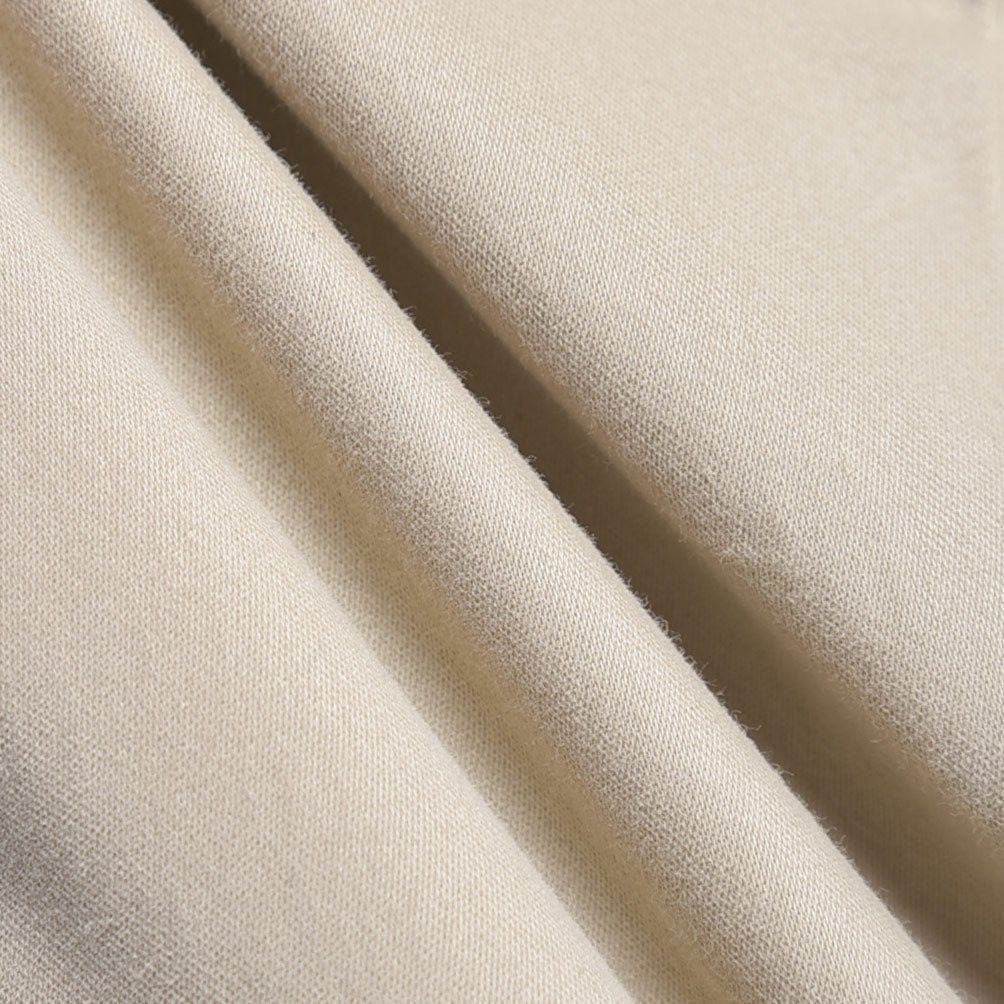BERWICH “LUCANO CROP” ストレッチコットン ノータックチノパンツ ベージュ(beige) 46 | GUARDAROBA MILANO OFFICIAL STORE