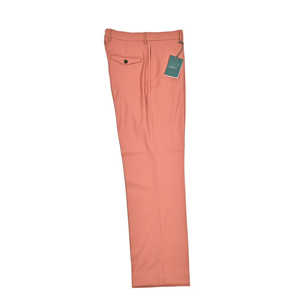 BERWICH LUCANO LONG ウール100% ノータックスラックス｜422110 - 46｜GUARDAROBA MILANO OFFICIAL STORE