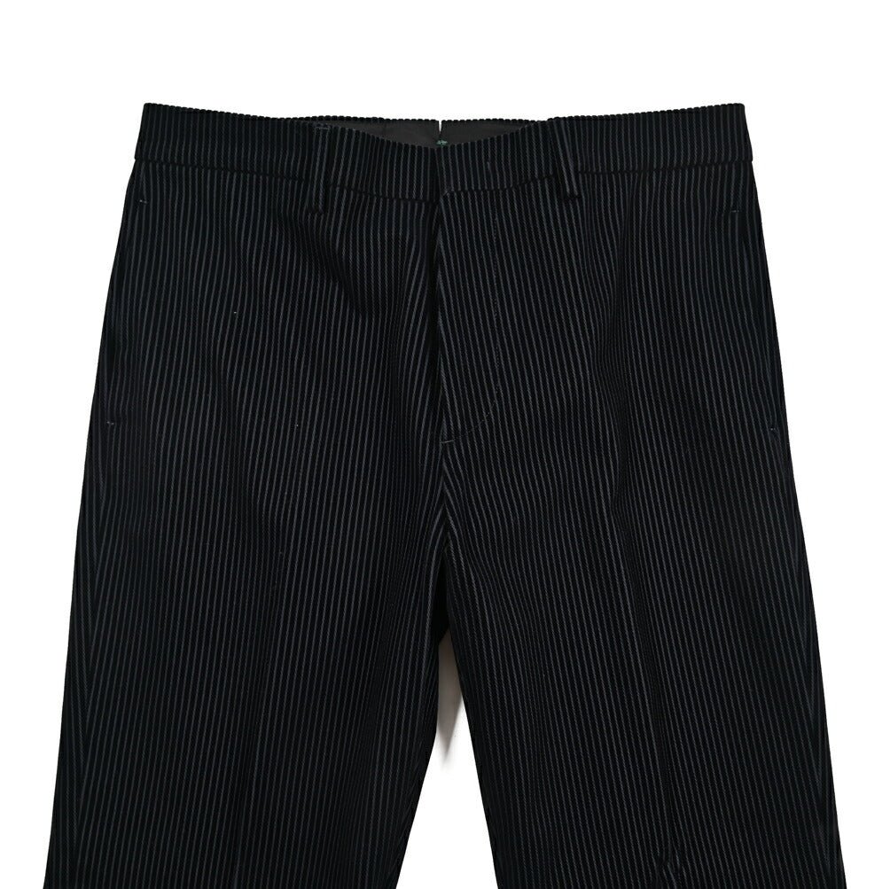 BERWICH “LUCANO LONG” コットン混 中畝コーデュロイワイドパンツ ネイビー(navy) 46 | GUARDAROBA MILANO OFFICIAL STORE