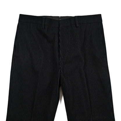 BERWICH “LUCANO LONG” コットン混 中畝コーデュロイワイドパンツ ネイビー(navy) 46 | GUARDAROBA MILANO OFFICIAL STORE