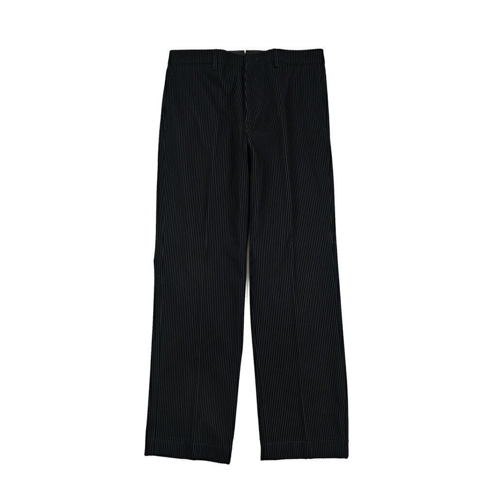 BERWICH “LUCANO LONG” コットン混 中畝コーデュロイワイドパンツ ネイビー(navy) 46 | GUARDAROBA MILANO OFFICIAL STORE