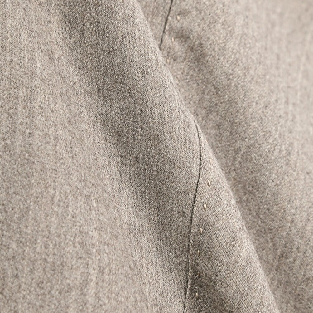 BERWICH “LUX RETRO LONG” カシミヤ混ウール ワンタックスラックス グレージュ(desert) 46 | GUARDAROBA MILANO OFFICIAL STORE