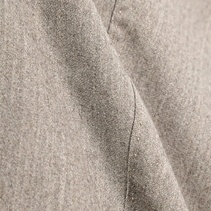 BERWICH “LUX RETRO LONG” カシミヤ混ウール ワンタックスラックス グレージュ(desert) 46 | GUARDAROBA MILANO OFFICIAL STORE