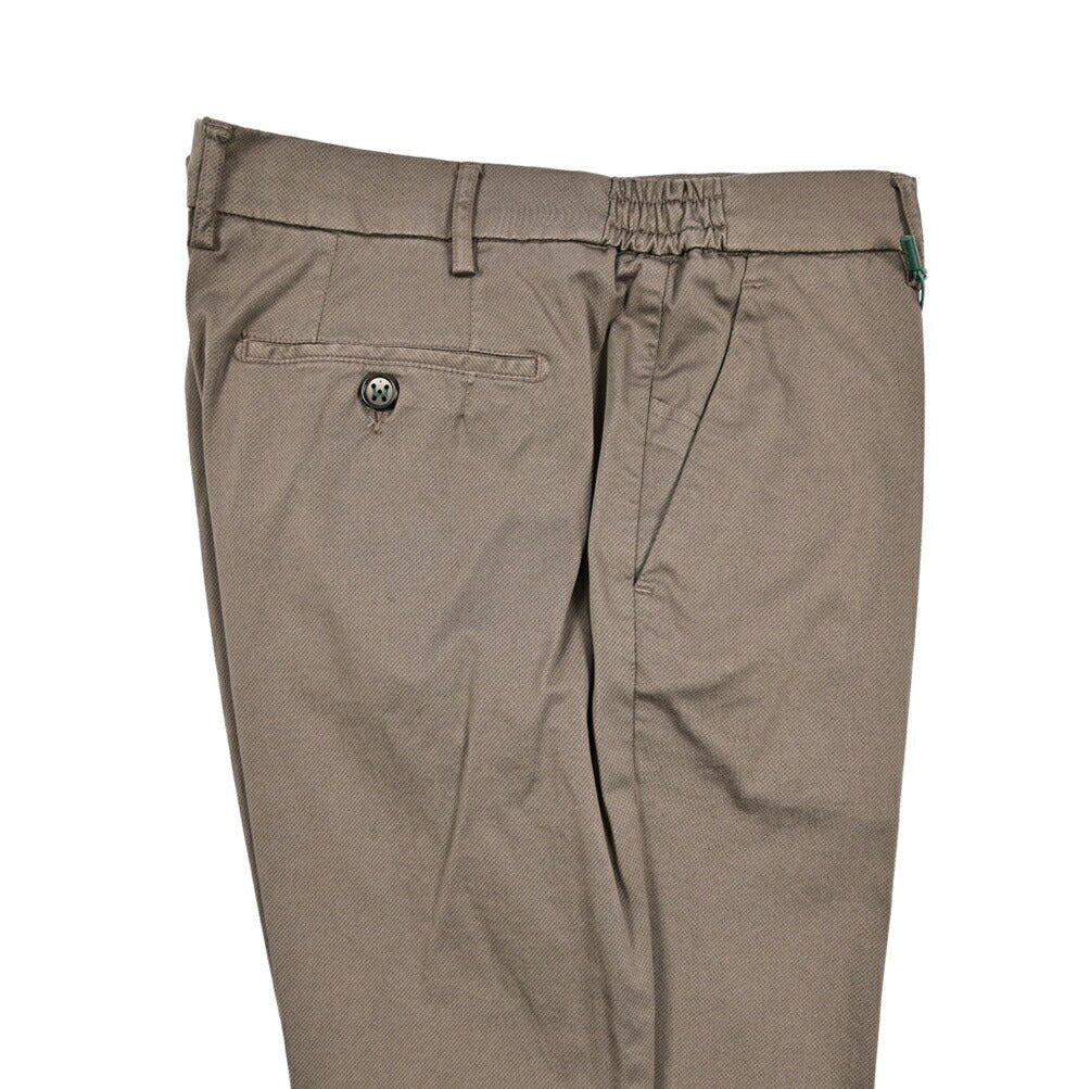 BERWICH "MOELLO ELAX GD" ストレッチコットン ノータックスリムパンツ｜425451 - 50｜GUARDAROBA MILANO OFFICIAL STORE