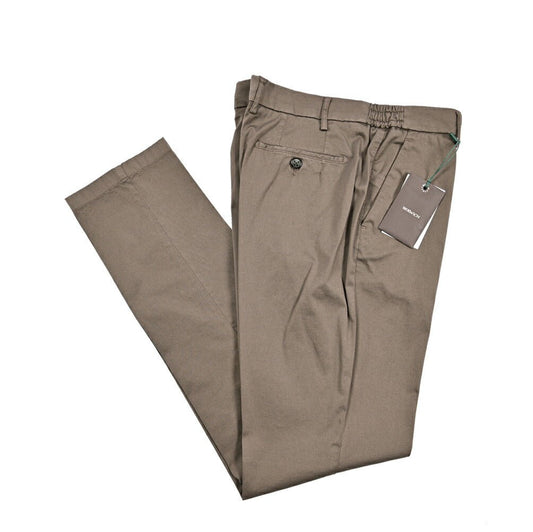 BERWICH "MOELLO ELAX GD" ストレッチコットン ノータックスリムパンツ｜425451 - 50｜GUARDAROBA MILANO OFFICIAL STORE