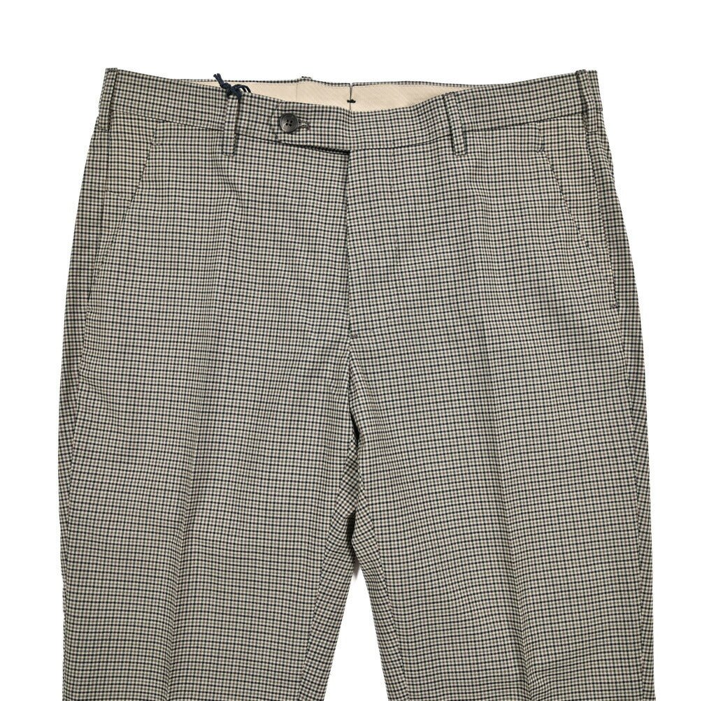 BERWICH "MORELLO" ヴァージンウール100% ノータックスリムスラックス｜424414 - 46｜GUARDAROBA MILANO OFFICIAL STORE