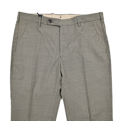 BERWICH "MORELLO" ヴァージンウール100% ノータックスリムスラックス｜424414 - 46｜GUARDAROBA MILANO OFFICIAL STORE