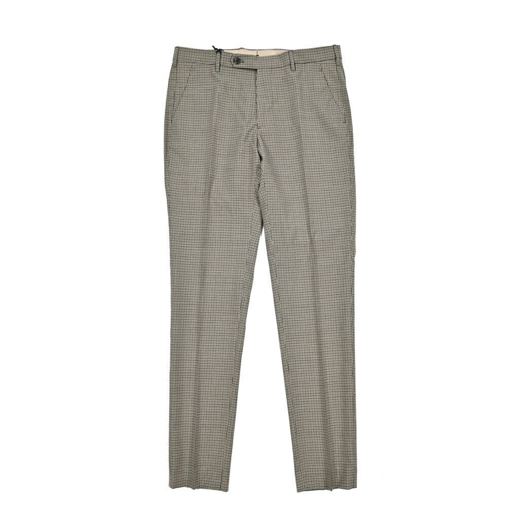BERWICH "MORELLO" ヴァージンウール100% ノータックスリムスラックス｜424414 - 46｜GUARDAROBA MILANO OFFICIAL STORE
