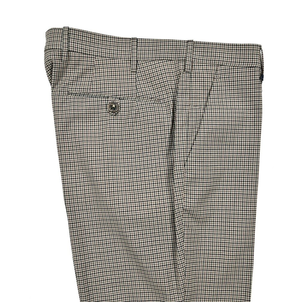 BERWICH "MORELLO" ヴァージンウール100% ノータックスリムスラックス｜424414 - 46｜GUARDAROBA MILANO OFFICIAL STORE