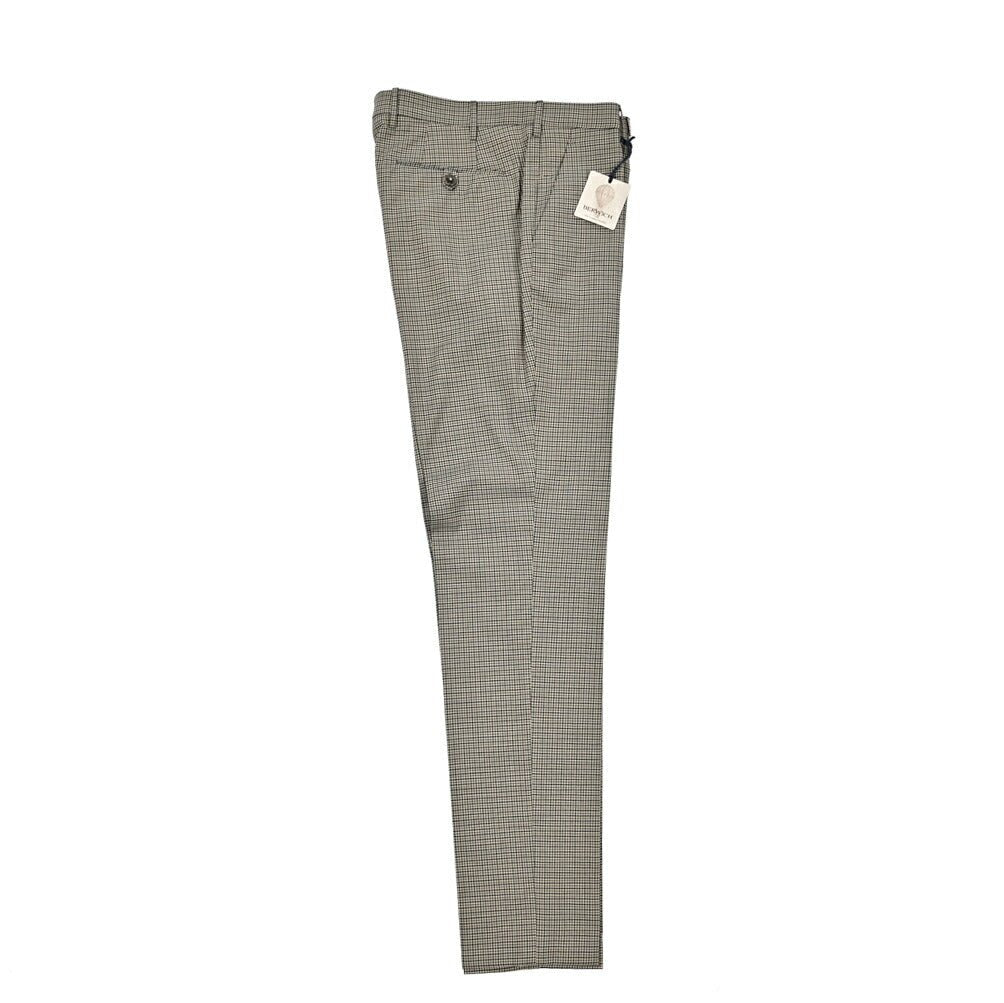 BERWICH "MORELLO" ヴァージンウール100% ノータックスリムスラックス｜424414 - 46｜GUARDAROBA MILANO OFFICIAL STORE