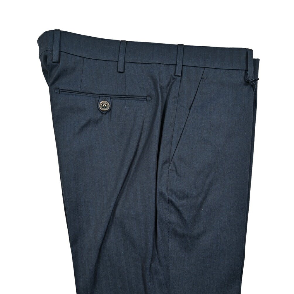 BERWICH "MORELLO" コットン100% ノータックスリムパンツ (ソラーロ)｜424590 - 46｜GUARDAROBA MILANO OFFICIAL STORE