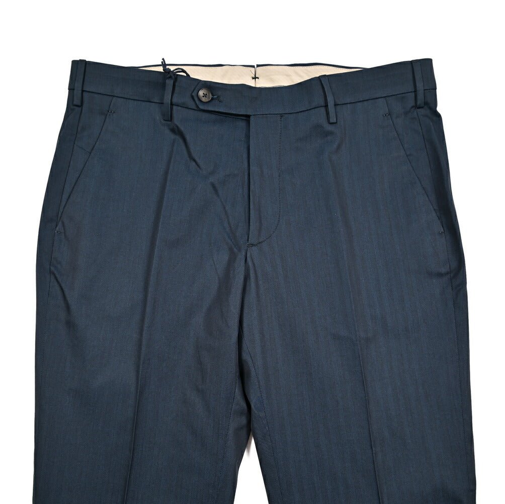 BERWICH "MORELLO" コットン100% ノータックスリムパンツ (ソラーロ)｜424590 - 46｜GUARDAROBA MILANO OFFICIAL STORE