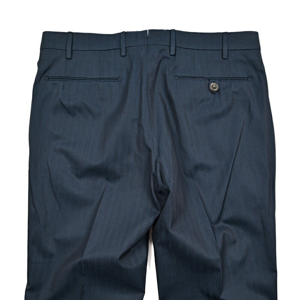 BERWICH "MORELLO" コットン100% ノータックスリムパンツ (ソラーロ)｜424590 - 46｜GUARDAROBA MILANO OFFICIAL STORE