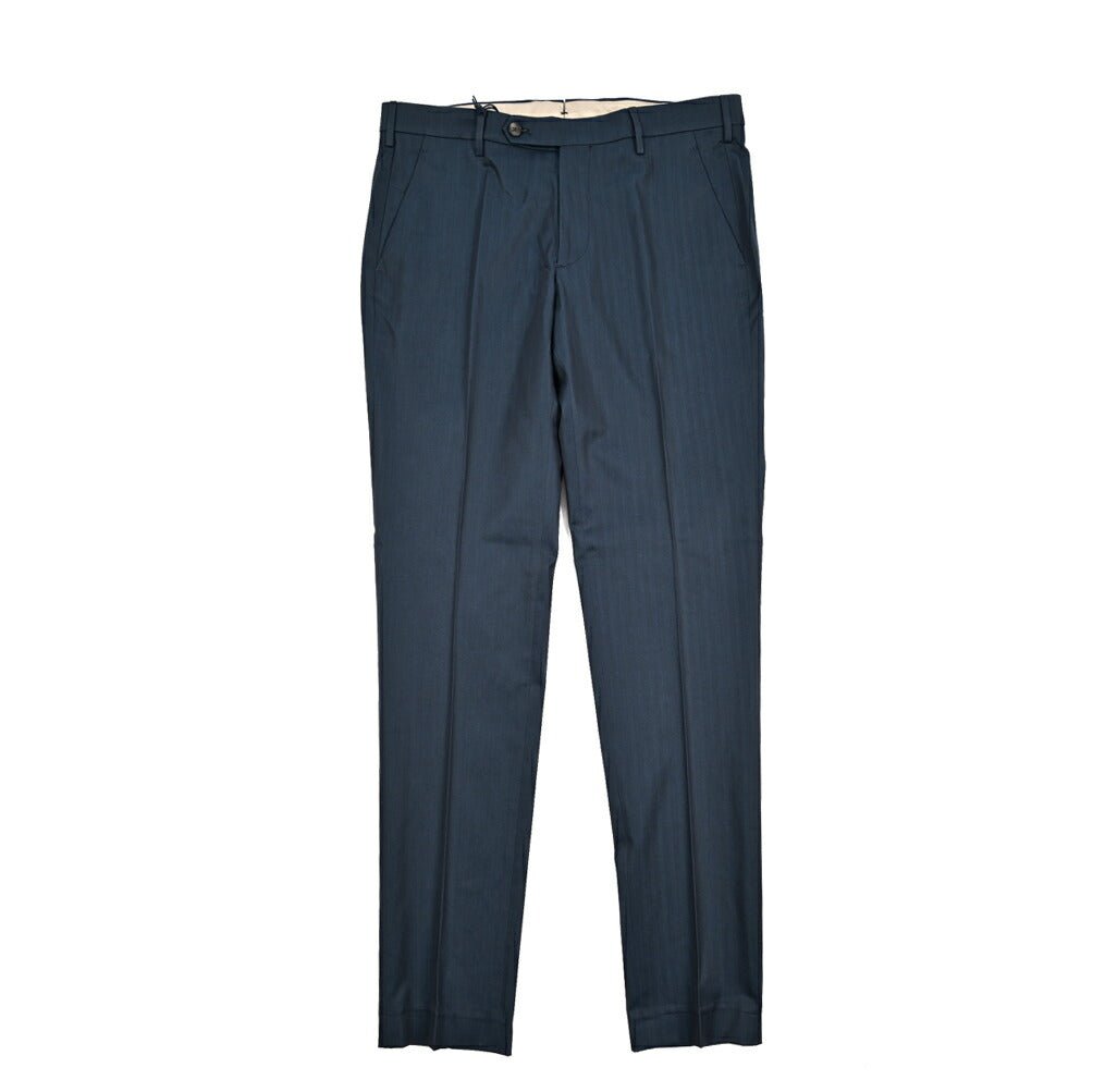 BERWICH "MORELLO" コットン100% ノータックスリムパンツ (ソラーロ)｜424590 - 46｜GUARDAROBA MILANO OFFICIAL STORE