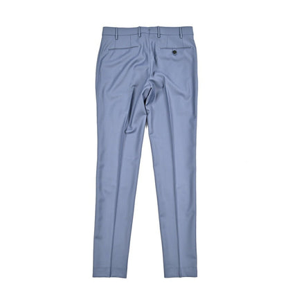 BERWICH "MORELLO" ウール100% ノータックスリムスラックス パープル(lt violet) 46 | GUARDAROBA MILANO OFFICIAL STORE
