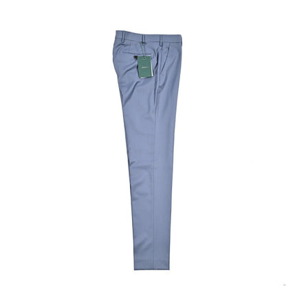 BERWICH "MORELLO" ウール100% ノータックスリムスラックス パープル(lt violet) 46 | GUARDAROBA MILANO OFFICIAL STORE