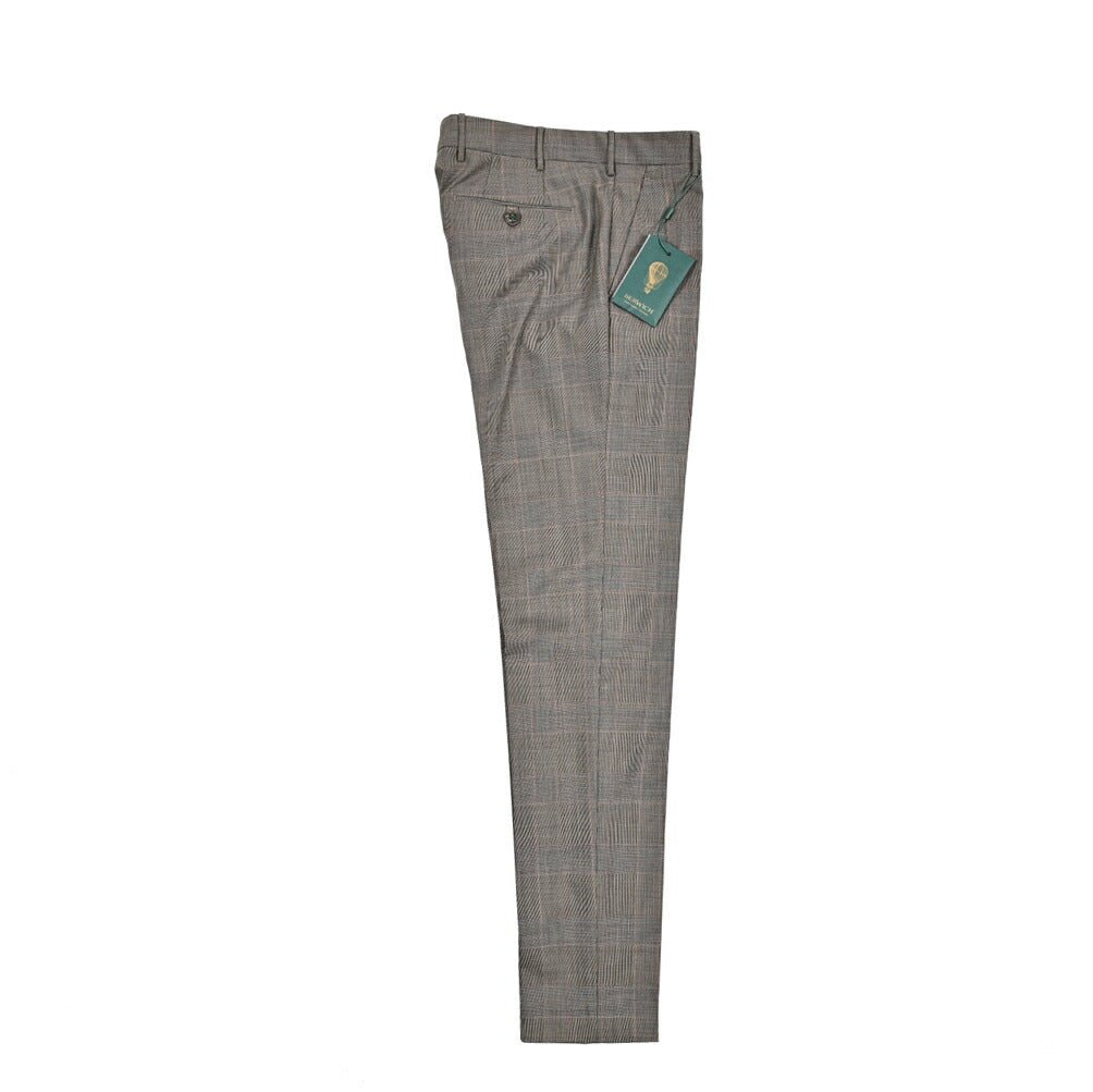 BERWICH "MORELLO" ヴァージンウール100% ノータックスラックス ブラウン(brown) 44 | GUARDAROBA MILANO OFFICIAL STORE