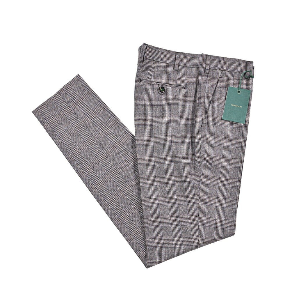 BERWICH “MORELLO” ヴァージンウール100% ノータックスラックス パープル(lt violet) 46 | GUARDAROBA MILANO OFFICIAL STORE