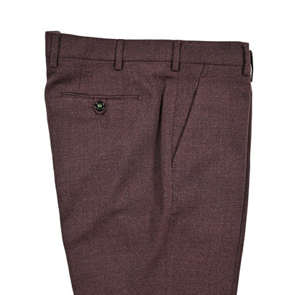 BERWICH “MORELLO” ヴァージンウール100% ノータックスラックス ワインレッド(red) 46 | GUARDAROBA MILANO OFFICIAL STORE