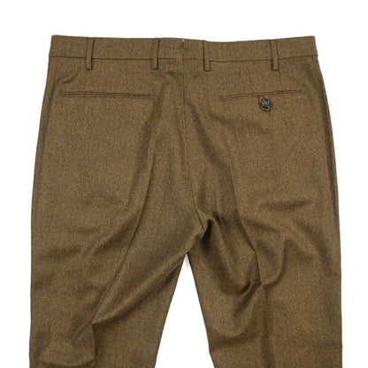 BERWICH “MORELLO” ヴァージンウール100% ノータックスラックス ブラウン(oil) 46 | GUARDAROBA MILANO OFFICIAL STORE