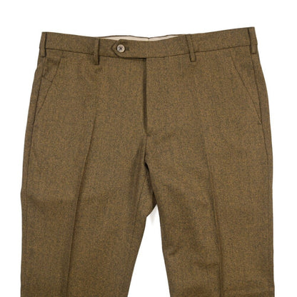 BERWICH “MORELLO” ヴァージンウール100% ノータックスラックス ブラウン(oil) 46 | GUARDAROBA MILANO OFFICIAL STORE