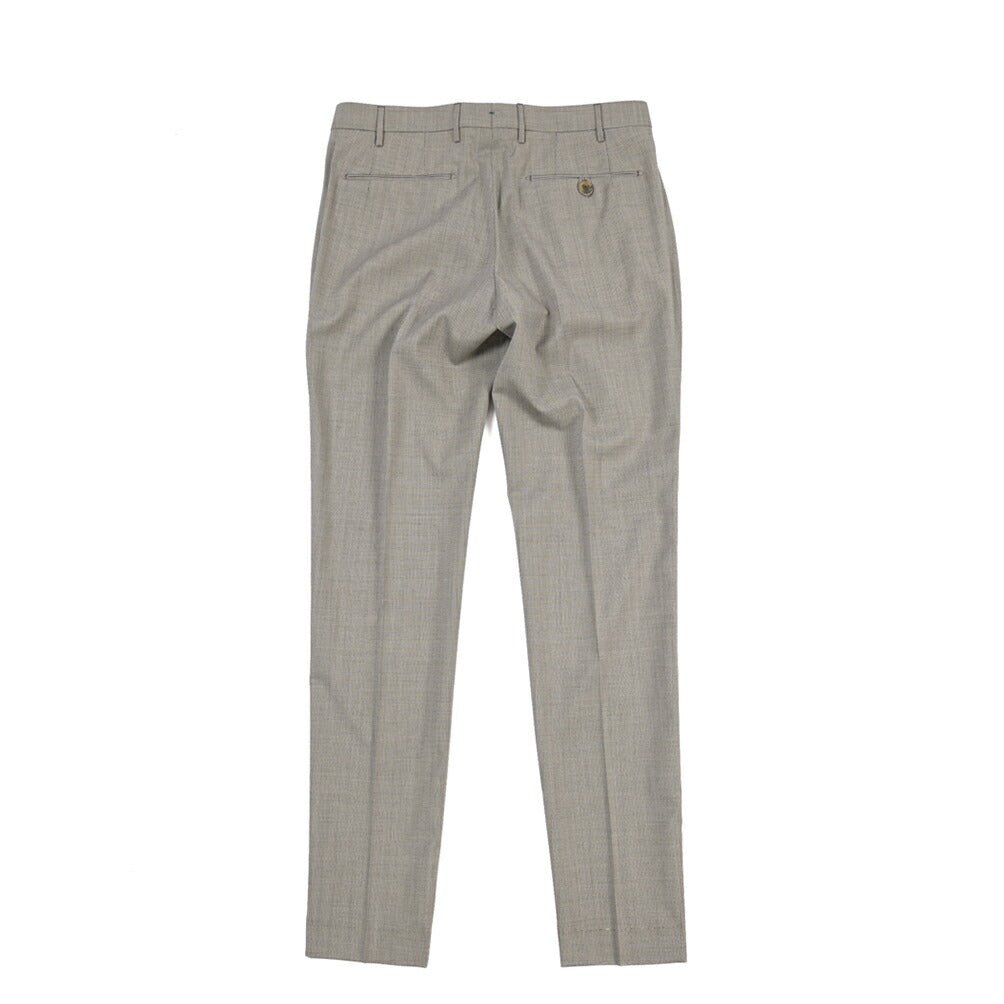 BERWICH “MORELLO” ヴァージンウール100% ノータックスラックス グレージュ(greige) 46 | GUARDAROBA MILANO OFFICIAL STORE