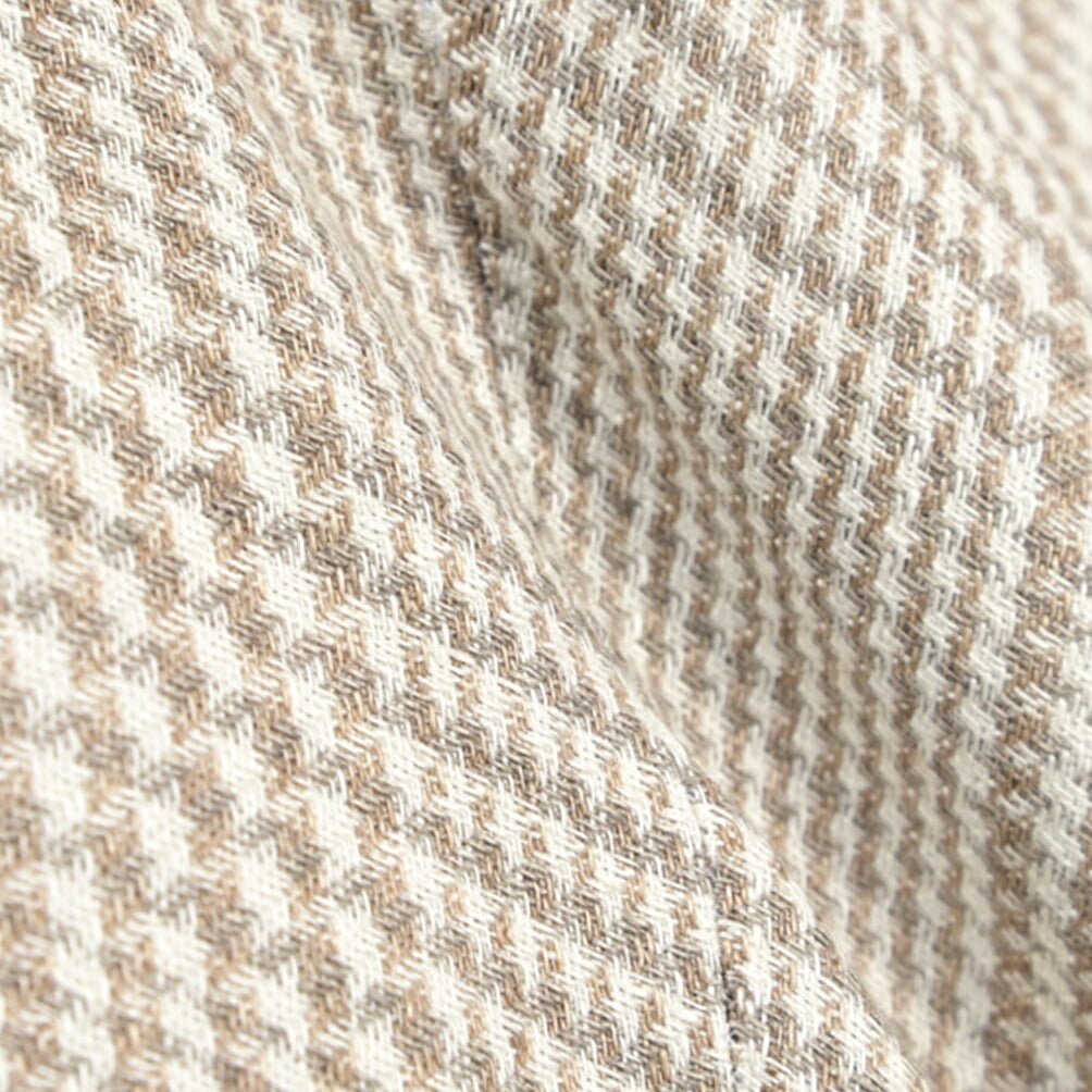 BERWICH “MORELLO 1P” リネン100% ワンタックスラックス ベージュ(desert) 46 | GUARDAROBA MILANO OFFICIAL STORE