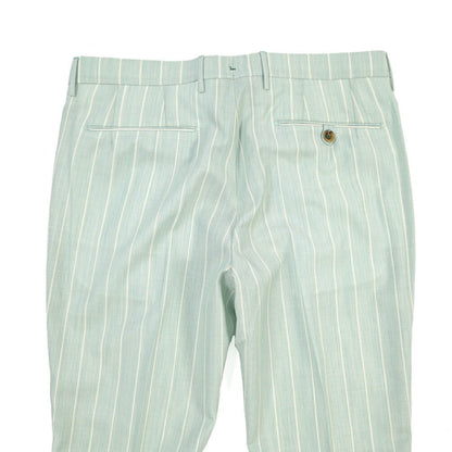 BERWICH “MORELLO 1P” ヴァージンウール100% ワンタックスラックス ライトグリーン(lt green) 46 | GUARDAROBA MILANO OFFICIAL STORE