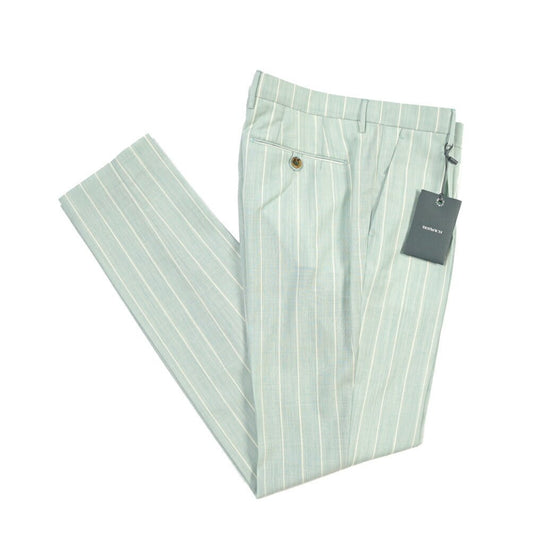 BERWICH “MORELLO 1P” ヴァージンウール100% ワンタックスラックス ライトグリーン(lt green) 46 | GUARDAROBA MILANO OFFICIAL STORE