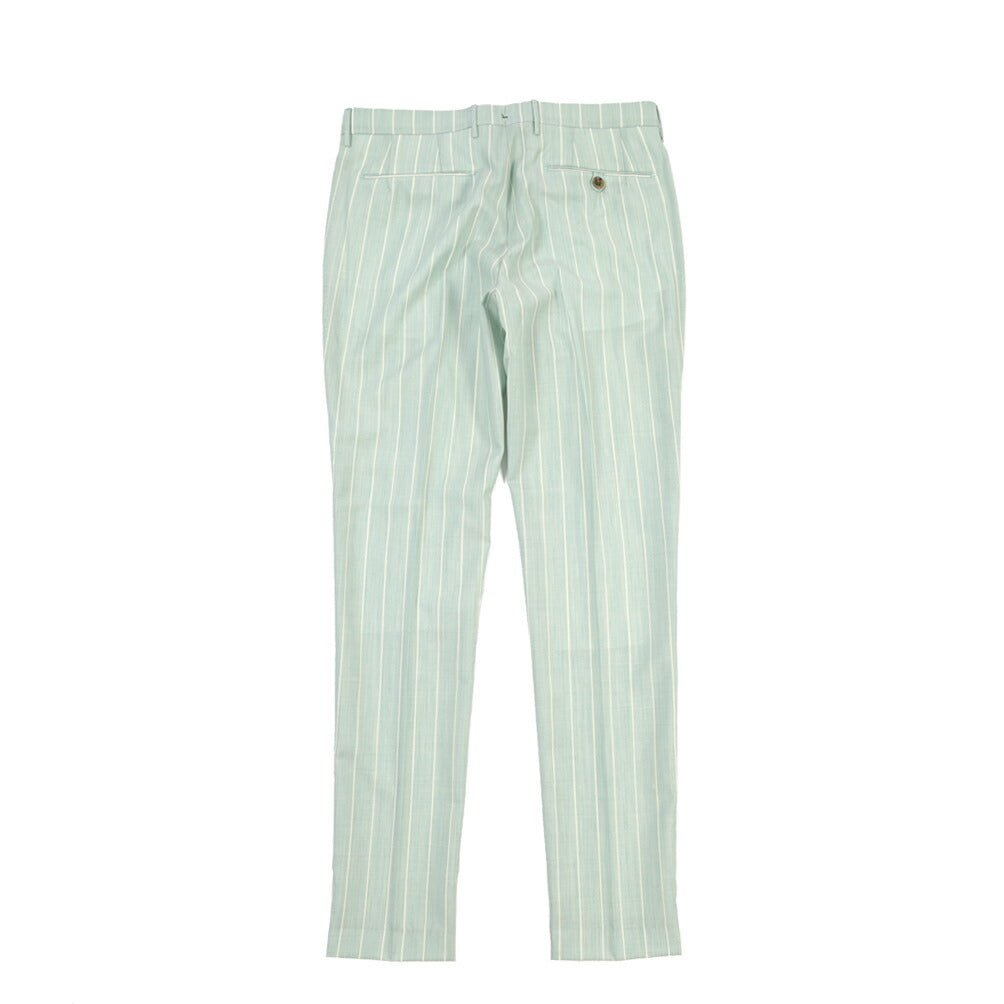 BERWICH “MORELLO 1P” ヴァージンウール100% ワンタックスラックス ライトグリーン(lt green) 46 | GUARDAROBA MILANO OFFICIAL STORE