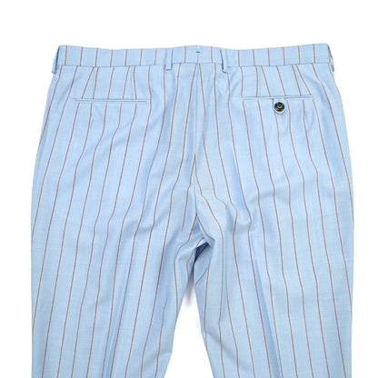 BERWICH “MORELLO 1P” ヴァージンウール100% ワンタックスラックス ライトブルー(azure) 54 | GUARDAROBA MILANO OFFICIAL STORE