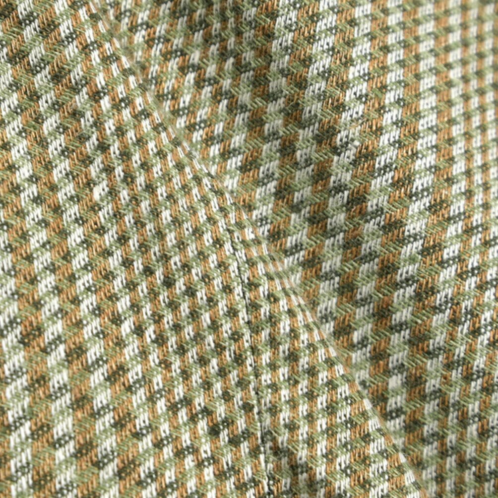 BERWICH “MORELLO 1P” リネン100% ワンタックスラックス グリーン(green) 46 | GUARDAROBA MILANO OFFICIAL STORE
