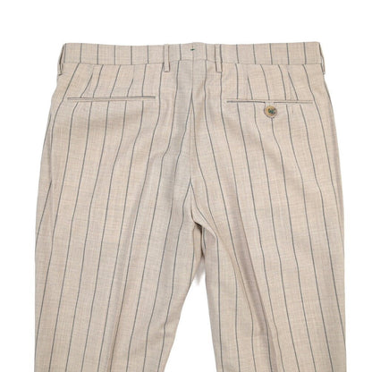 BERWICH “MORELLO 1P” ヴァージンウール100% ワンタックスラックス ライトブラウン(desert) 48 | GUARDAROBA MILANO OFFICIAL STORE