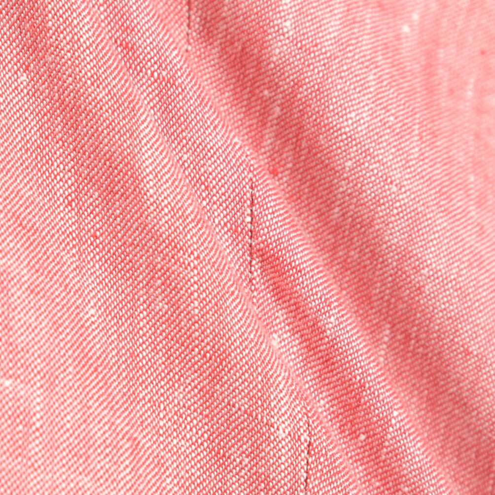 BERWICH “MORELLO 1P” リネン100% ワンタックスラックス ピンク(peach) 46 | GUARDAROBA MILANO OFFICIAL STORE
