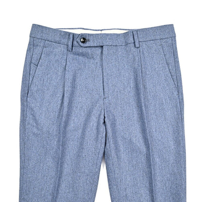 BERWICH “MORELLO 1P” ヴァージンウール100% ワンタックスラックス / CANONICO製生地 パープル(lt violet) 46 | GUARDAROBA MILANO OFFICIAL STORE