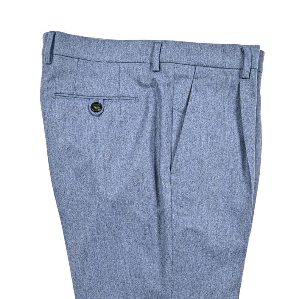BERWICH “MORELLO 1P” ヴァージンウール100% ワンタックスラックス / CANONICO製生地 パープル(lt violet) 46 | GUARDAROBA MILANO OFFICIAL STORE