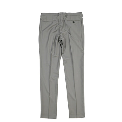BERWICH “MORELLO 1P” ウール100% ワンタックスラックス / CANONICO製生地 グレー(matt grey) 48 | GUARDAROBA MILANO OFFICIAL STORE