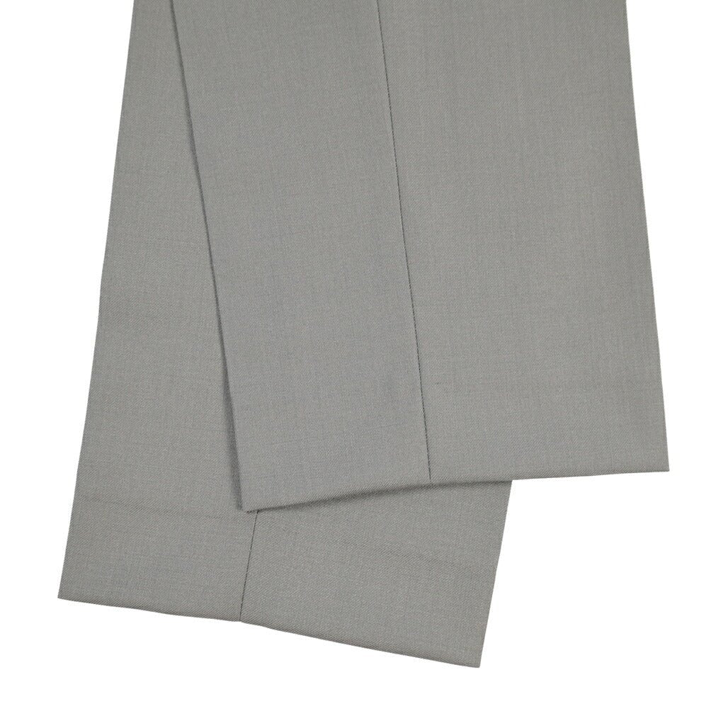 BERWICH “MORELLO 1P” ウール100% ワンタックスラックス / CANONICO製生地 グレー(matt grey) 48 | GUARDAROBA MILANO OFFICIAL STORE