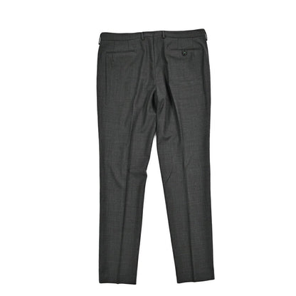 BERWICH "MORELLO 1P" ストレッチウール ワンタックスラックス グレー(charco) 54 | GUARDAROBA MILANO OFFICIAL STORE