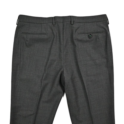 BERWICH "MORELLO 1P" ストレッチウール ワンタックスラックス グレー(charco) 54 | GUARDAROBA MILANO OFFICIAL STORE