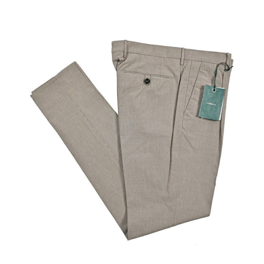BERWICH "MORELLO 1P" リヨセル混コットン ワンタックスラックス ブラウン 46 | GUARDAROBA MILANO OFFICIAL STORE