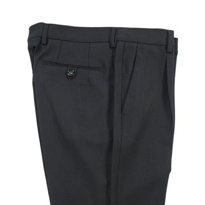 BERWICH “MORELLO 1P” 高機能ストレッチウール ワンタックスラックス ネイビー(blueblack) 46 | GUARDAROBA MILANO OFFICIAL STORE