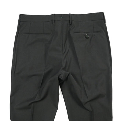 BERWICH “MORELLO 1P” ポリエステル混ウール ワンタックスラックス ブラック(black) 46 | GUARDAROBA MILANO OFFICIAL STORE