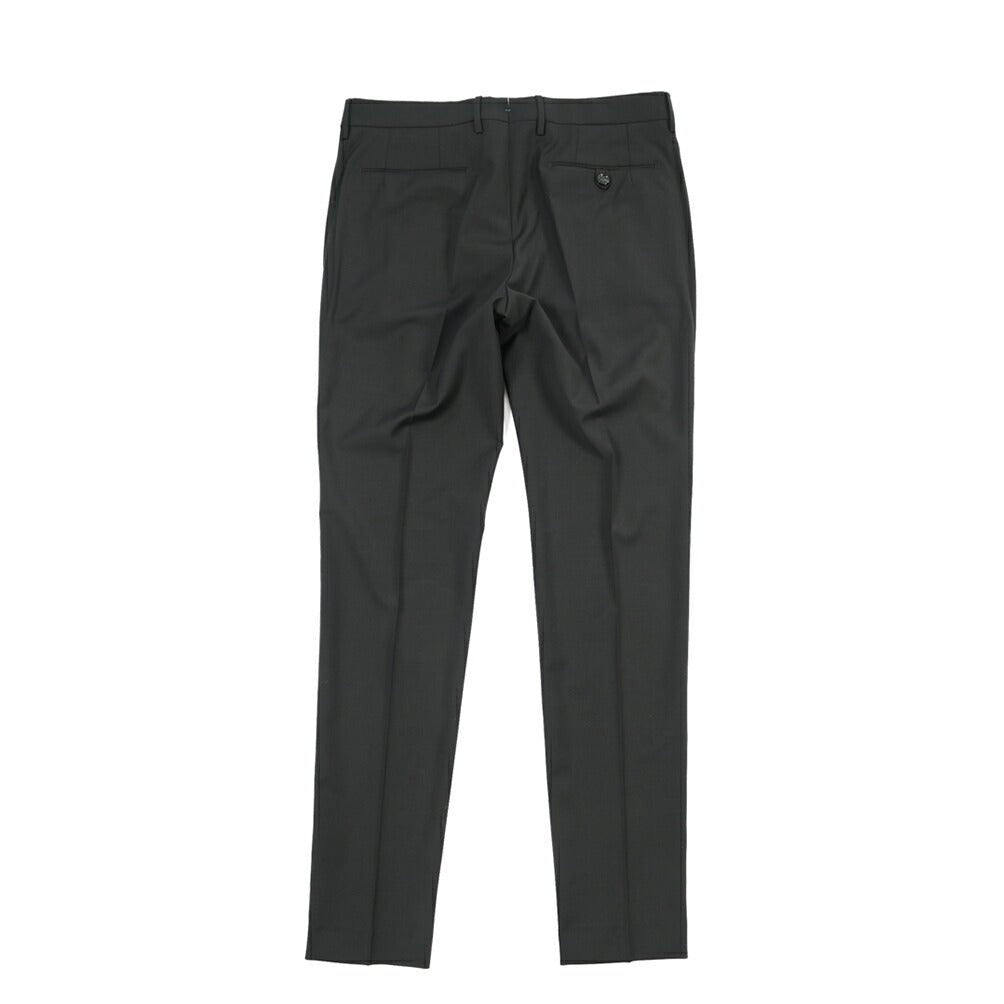 BERWICH “MORELLO 1P” ポリエステル混ウール ワンタックスラックス ブラック(black) 46 | GUARDAROBA MILANO OFFICIAL STORE