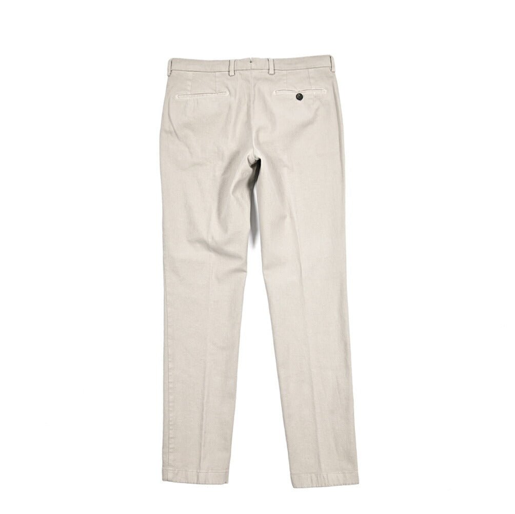 BERWICH "MORELLO 1P - GD" ストレッチコットン ワンタックパンツ｜433635-46｜GUARDAROBA MILANO OFFICIAL STORE