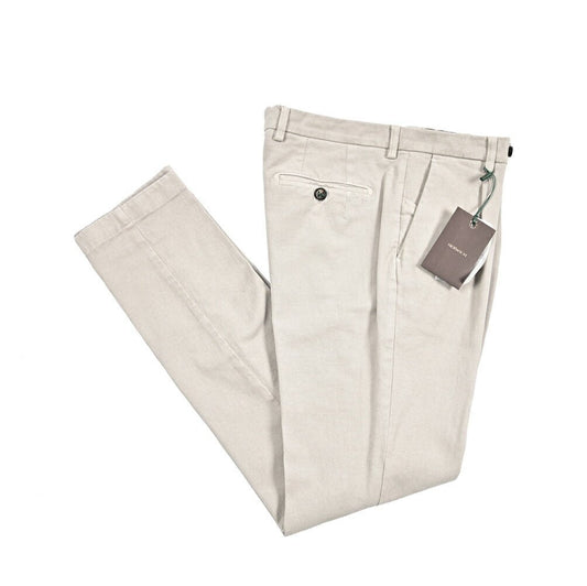 BERWICH "MORELLO 1P - GD" ストレッチコットン ワンタックパンツ｜433635-46｜GUARDAROBA MILANO OFFICIAL STORE