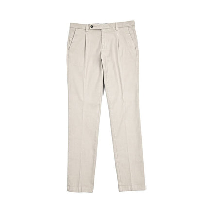 BERWICH "MORELLO 1P - GD" ストレッチコットン ワンタックパンツ｜433635-46｜GUARDAROBA MILANO OFFICIAL STORE