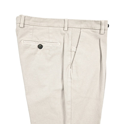 BERWICH "MORELLO 1P - GD" ストレッチコットン ワンタックパンツ｜433635-46｜GUARDAROBA MILANO OFFICIAL STORE