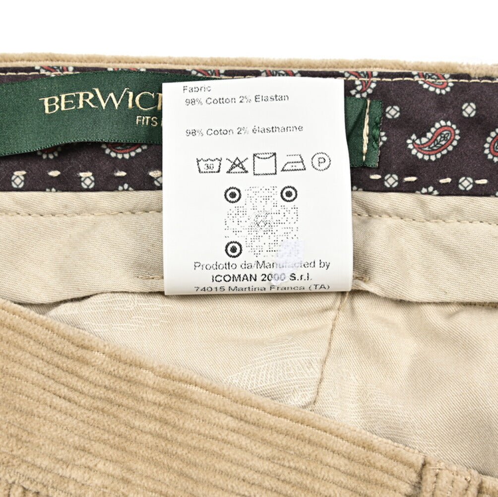 BERWICH ベルウィッチ / MORELLO 1P-GD ストレッチコットン 中畝